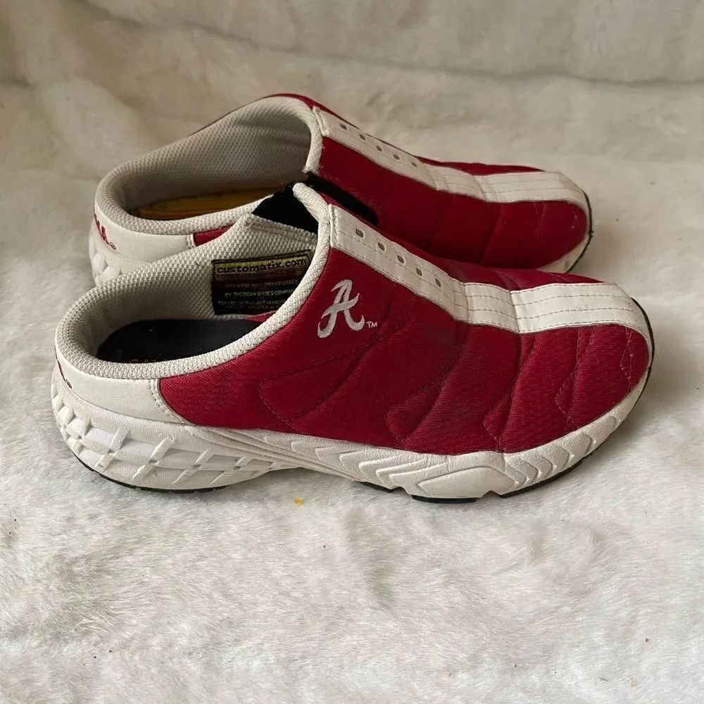 Mens AlabamaVolunteers Red & White Customatrix Athletic Tennis Slip-on SZ5.5